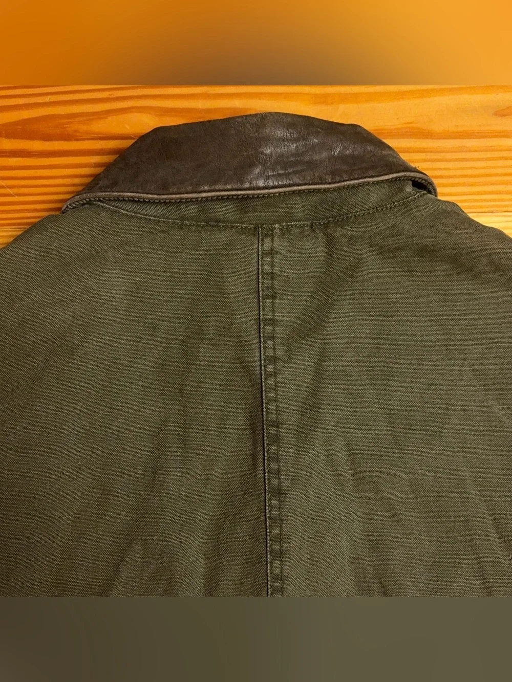 Vintage Banana Republic Green Cotton Duck Canvas Denim Barn Chore Jacket Large